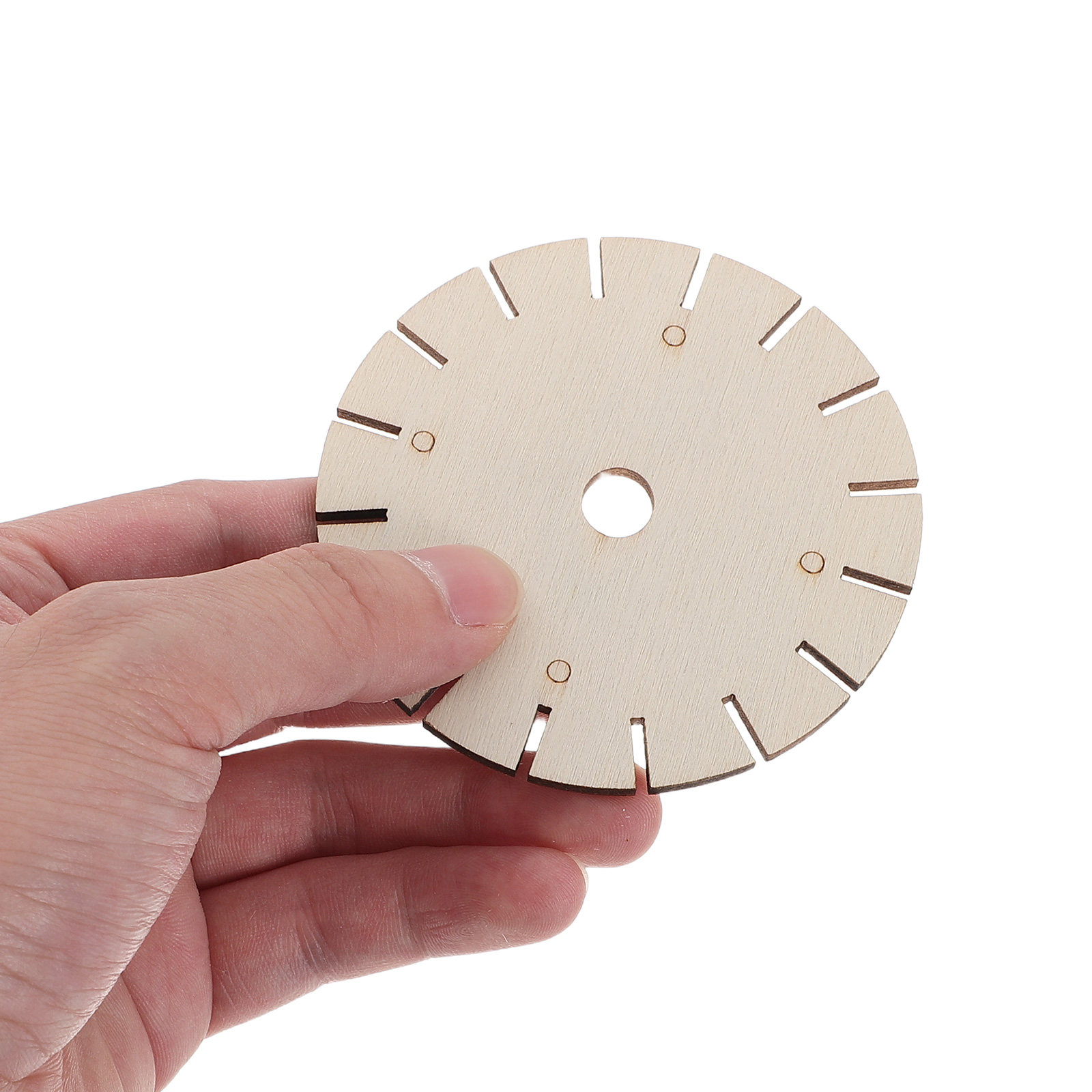 Jewelry Making Board - แผ่นไม้สำหรับถักสร้อยข้อมือ 10 ชิ้น ขนาด 3 นิ้ว