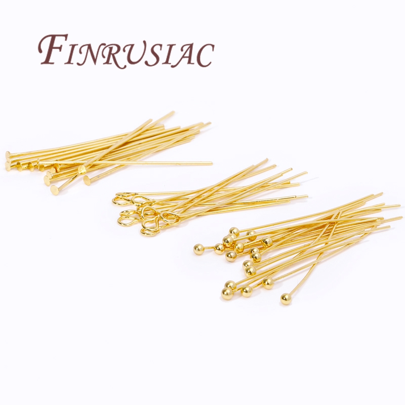 Jewelry Making Drill - 50 ชิ้น 20-50 มิลลิเมตร Gold Plated