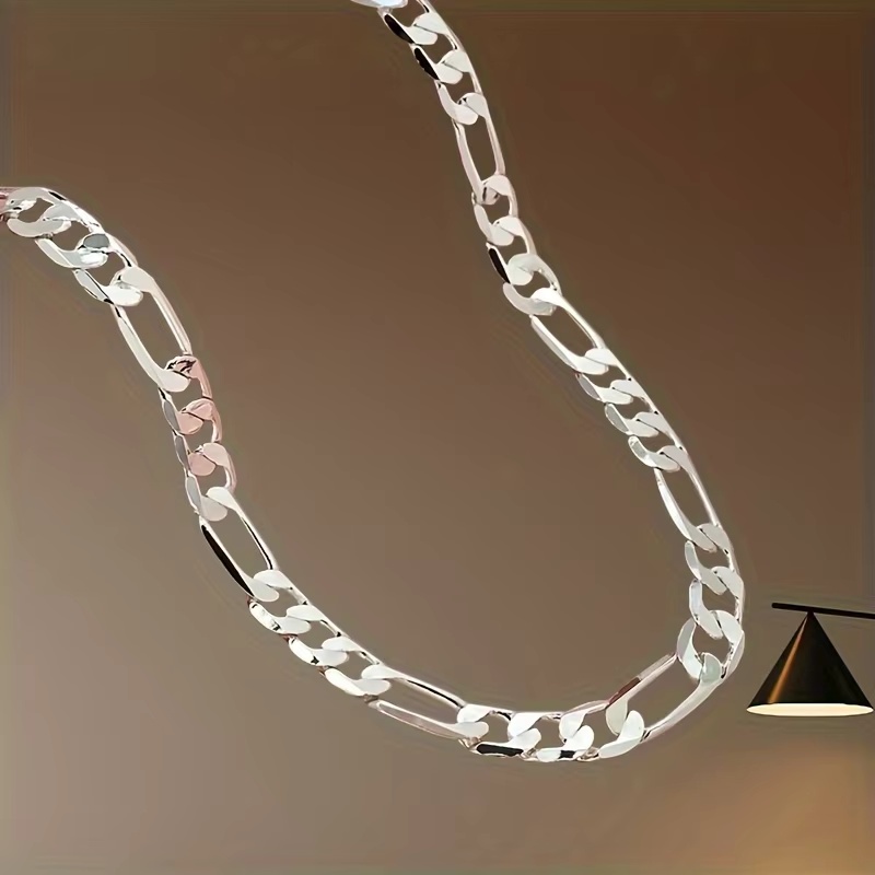 สร้อยคอเงินแท้ 925 สำหรับผู้ชา - Lobster Clasp Silver บทวิจารณ์และราคา