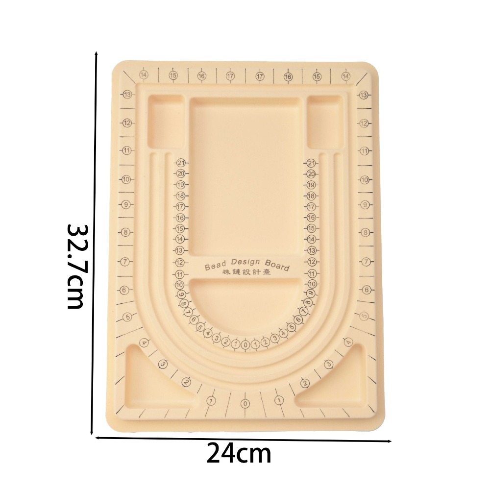 แผ่นรองลูกปัดหลากสีสันสำหรับทำ - Jewelry Making Board บทวิจารณ์และราคา
