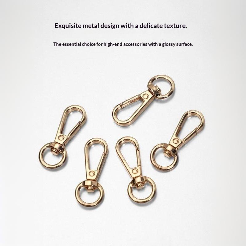 ตะขอเกี่ยวแบบหมุนได้ 2 ชิ้น สี - Lobster Clasp Silver บทวิจารณ์และราคา