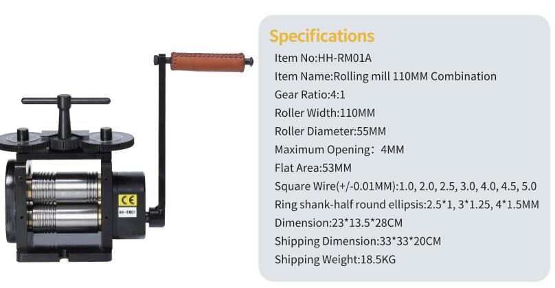 เครื่องรีดแผ่น PEPE ขนาด 110*6 - Jewelry Making Machines บทวิจารณ์และราคา